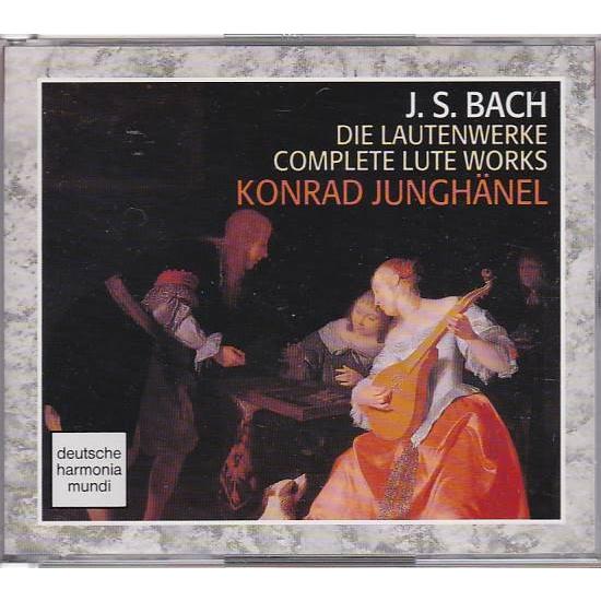 ☆CD J.S.バッハ リュート作品全集 CD2枚組 *コンラート