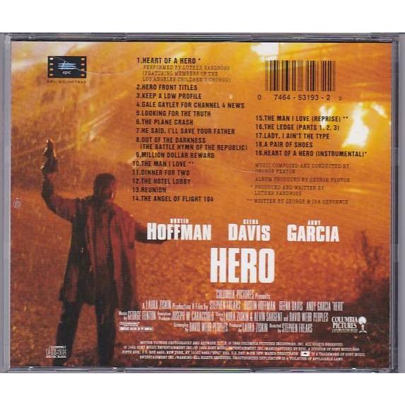 ☆CD Hero ヒーロー 靴をなくした天使 オリジナルサウンドトラック