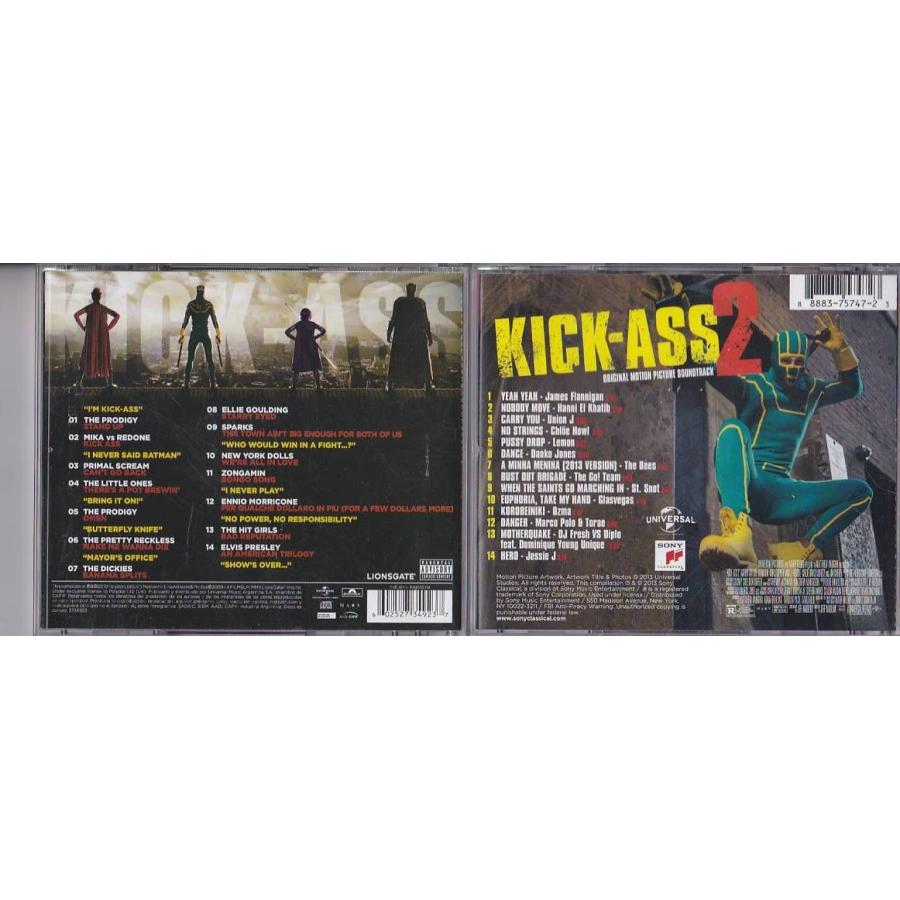 ☆CD Kick-Ass & Kick-Ass2 キック・アス(キックアス)+
