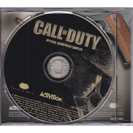 ☆CD COD コール オブ デューティー オフィシャル・サウンドトラック