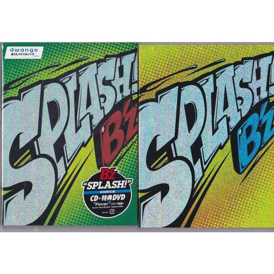 ★CD B’z SPLASH! 初回限定盤 愛のバクダンver. & Fever ver. 2枚セット CD+DVD ★ 487いちさん堂 ヤフー店 通販 Yahoo!ショッピング