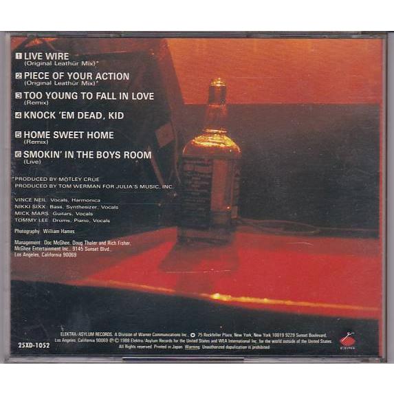 ☆CD ロウ・トラックス raw tracks *モトリー・クルー Motley Crue