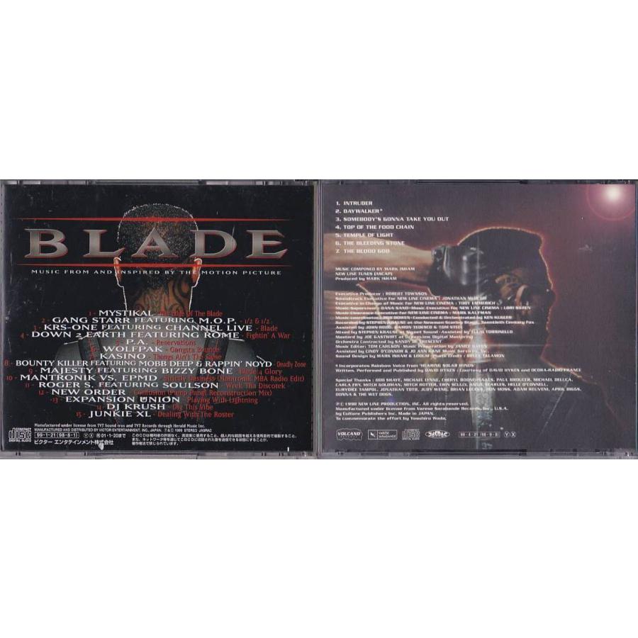 ☆CD ブレイド BLADE オリジナルサウンドトラック.サントラ + サントラ