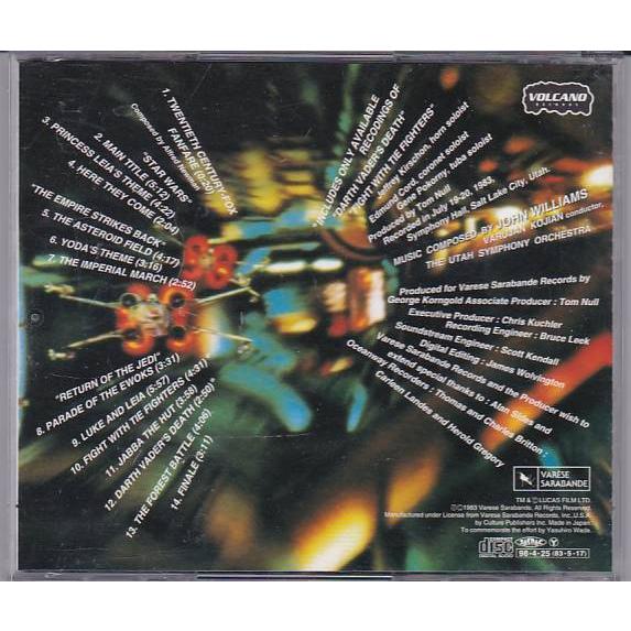 ☆CD スターウォーズ・トリロジー (エピソード4.5.6)*ジョン
