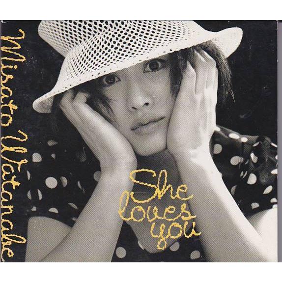 1995年 She loves you 10周年記念 アルバム 渡辺美里 法被 ☆CD She loves you 渡辺美里 ベストアルバム 全16曲収録 : いちさん堂