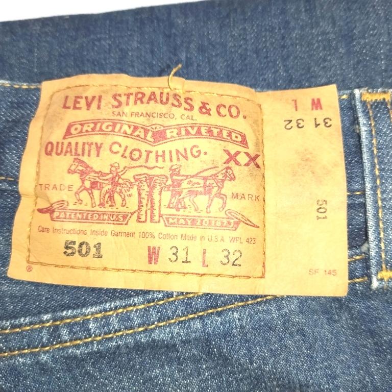 ☆ LEVI'S 501 W31 MADE IN USA 90'S トップボタン裏553 ヒゲ ☆ LEVI'S 501 W31 MADE IN USA 90'S トップボタン裏553 ヒゲ