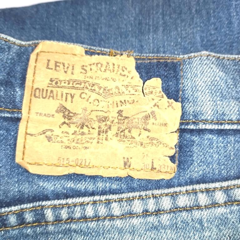 ☆ LEVI'S 515-0217 W30 80'S MADE IN Hong Kong 香港製 オレンジタブ