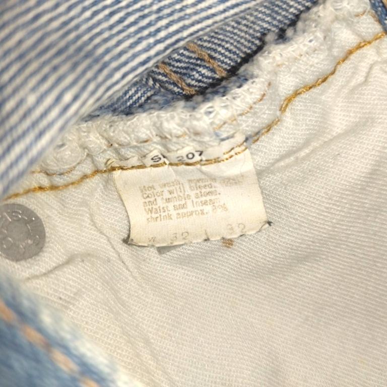 ☆ LEVI'S 501 66前期 W32 70'S 赤耳、シングルステッチ、バックボタン