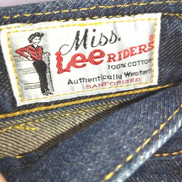 ☆ LEE W31 7101 101B Miss RIDERS 4ボタンフライ MADE IN JAPAN