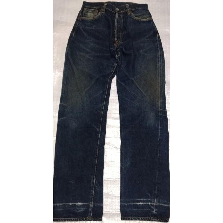 ☆ EVISU エヴィス エビス 90'S デニム ジーンズ W30~W31 黒革 ☆ EVISU エヴィス エビス 90'S デニム ジーンズ W30~W31 黒革