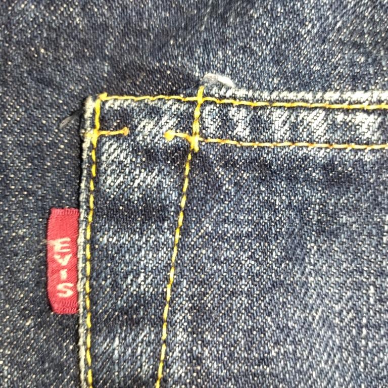 ☆ EVISU エヴィス エビス 90'S デニム ジーンズ W30~W31 黒革 ☆ EVISU エヴィス エビス 90'S デニム ジーンズ W30~W31 黒革