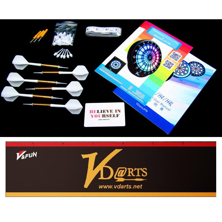 ダーツボード VDarts H4L Vダーツ New フルスペックダーツセット