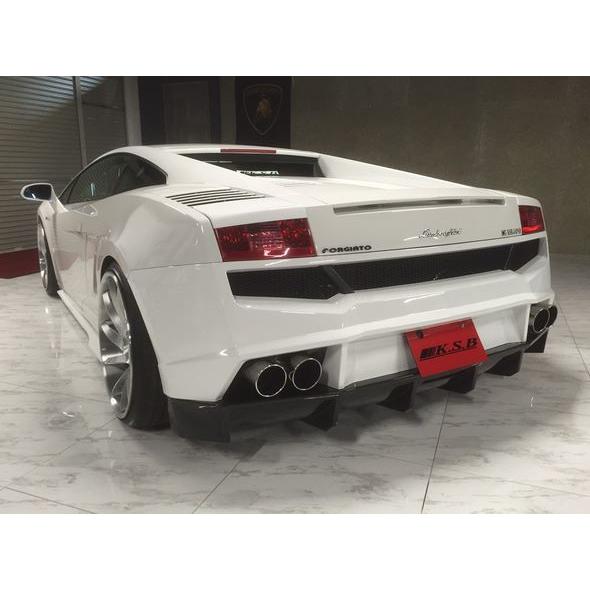 KSB ランボルギーニ ガヤルド エアロパーツ テールランプカバー FRP