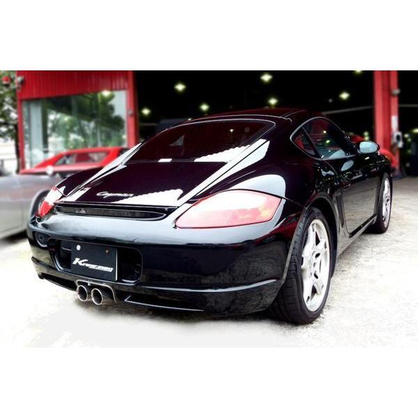 クライスジーク ポルシェ 987 ケイマン/S 前期 チタン テール 可変