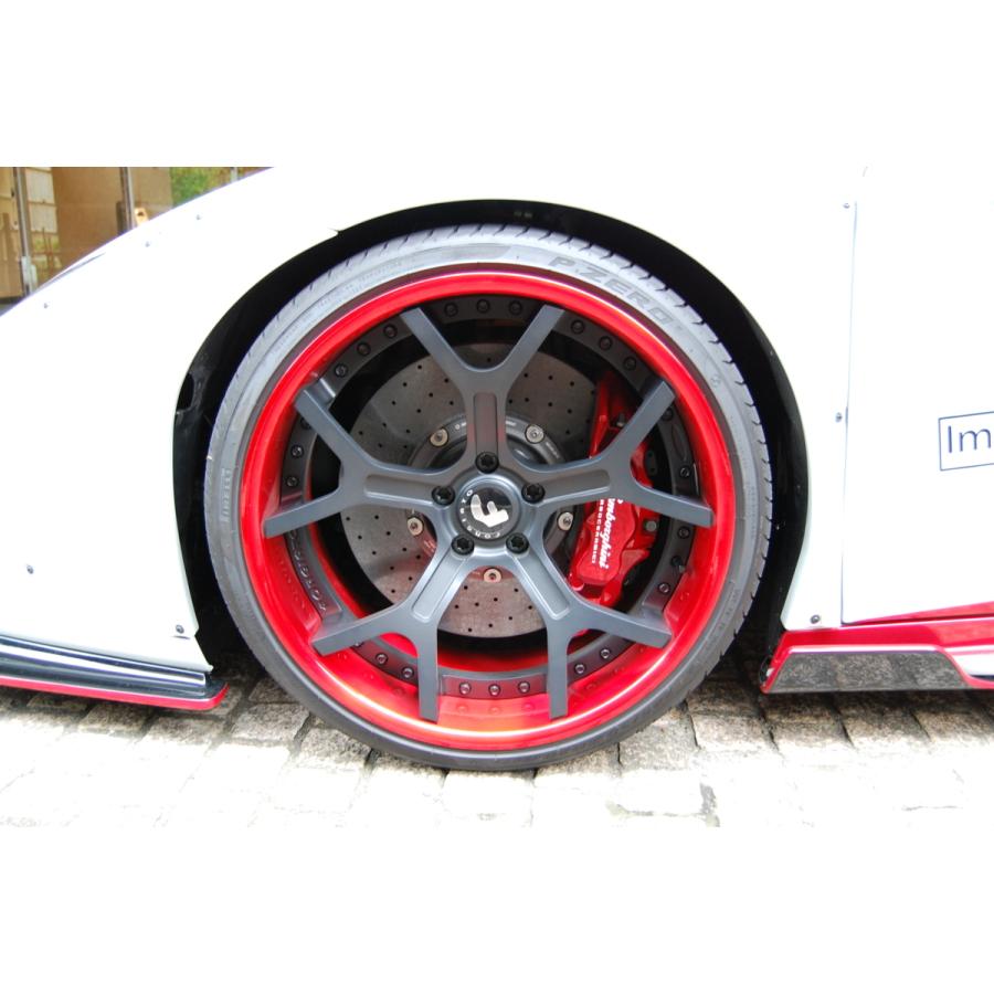 キャリパー 塗装 ランボルギーニ ガヤルド 色 文字 自由 LP550-2