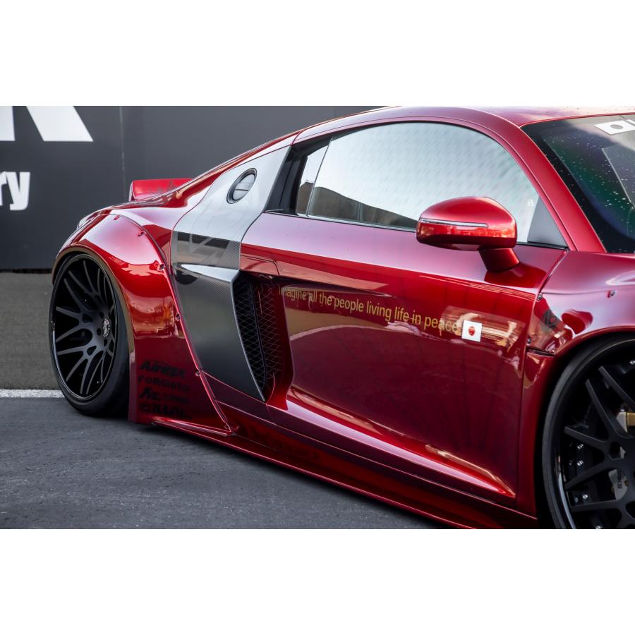 LB WORKS アウディ R8 V8 コンプリート ボディキット エアロパーツ 5点