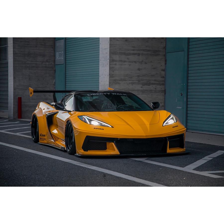 LB Silhouette WORKS シボレー コルベット C8 コンプリート ボディキット エアロパーツ 5点セット FRP | 