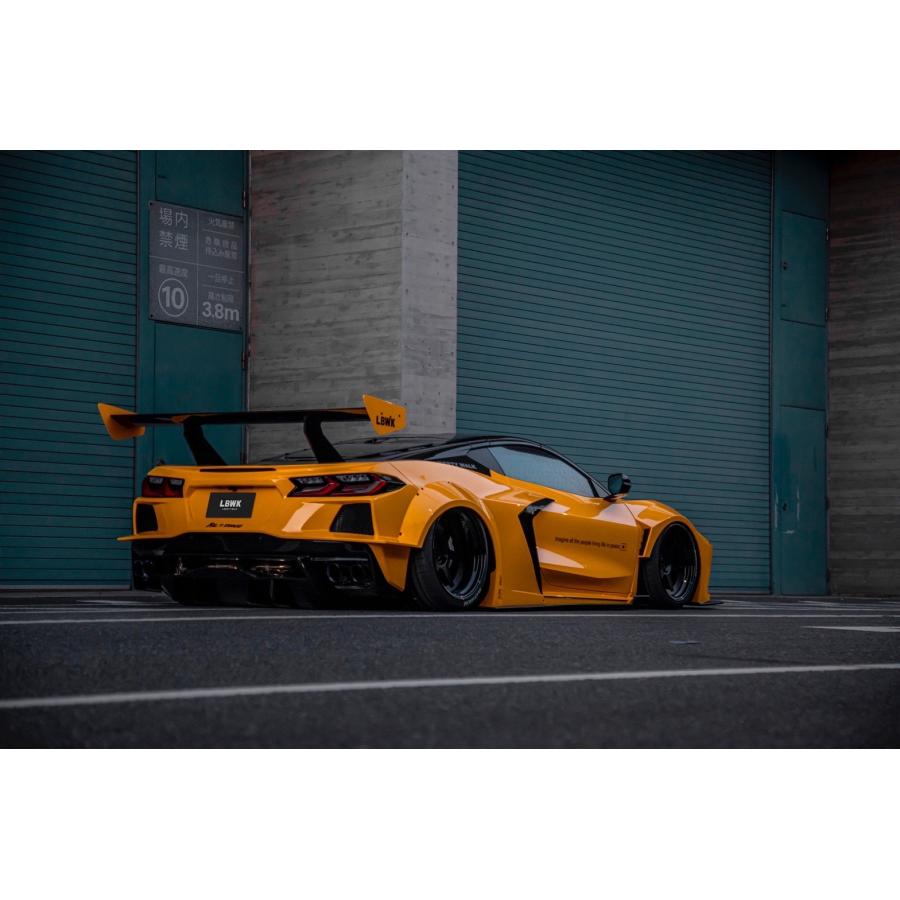 LB Silhouette WORKS シボレー コルベット C8 コンプリート ボディキット エアロパーツ 5点セット FRP |  | 02