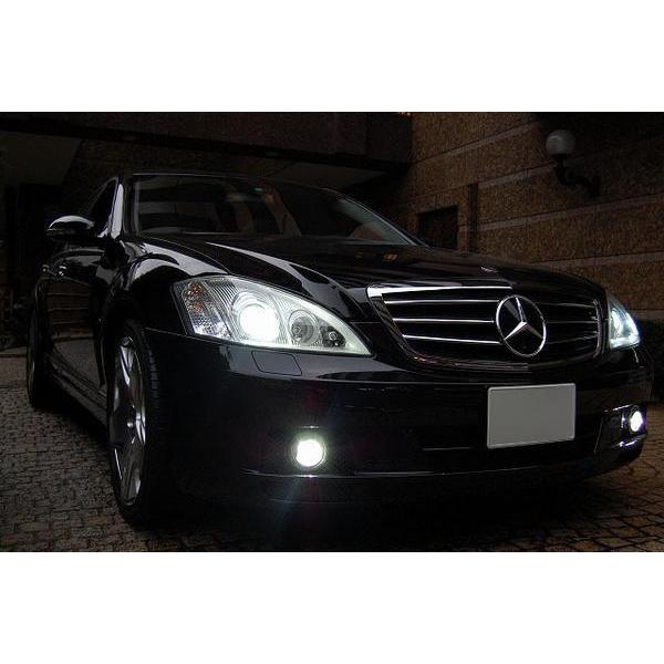 メルセデス ベンツ Sクラス W221 前期 HIDバルブ D1S 6000K/LEDポジション灯/LEDナンバー灯 3点 セット