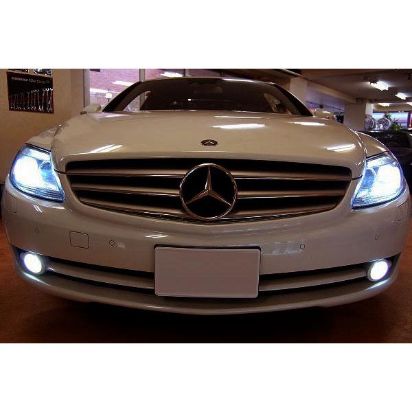 メルセデス ベンツ CLクラス W216 前期 HIDバルブ 6000K / LED ポジション灯 / LED ナンバー灯 ３点 セット