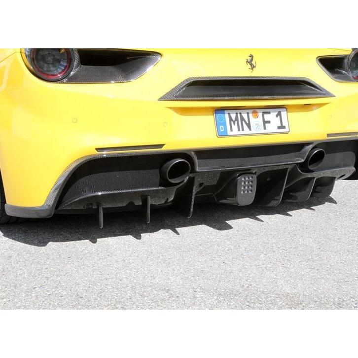 ノビテック フェラーリ 488 GTB リアディフューザーアドオンパーツ
