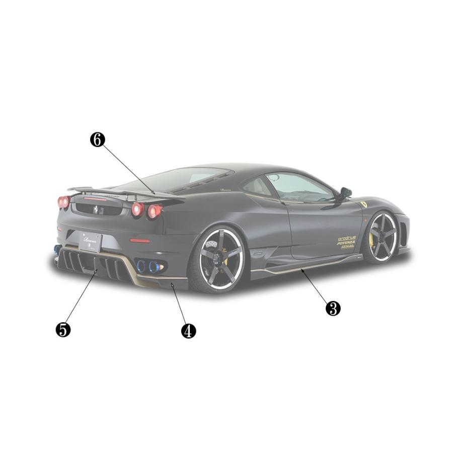 ローウェン フェラーリ F430 F1 リアウィング エアロパーツ FRP製