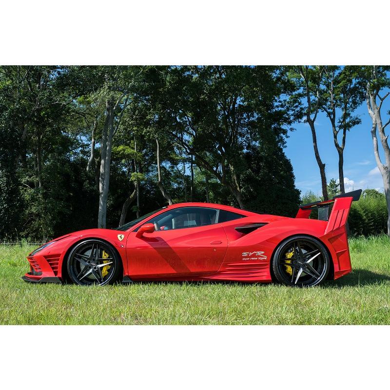 SVR ボディキット フェラーリ F8 エアロパーツ 5点 セット FRP