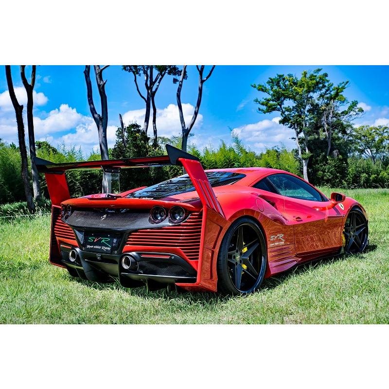 SVR ボディキット フェラーリ F8 エアロパーツ 5点 セット FRP