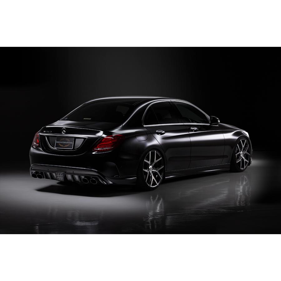 WALD メルセデスベンツ Cクラス W205 前期 セダン エアロパーツ 3点 