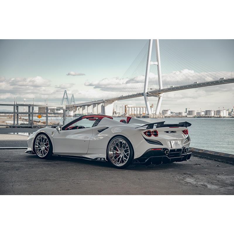 ゼロデザイン ボディキット フェラーリ F8 エアロパーツ 4点セット FRP