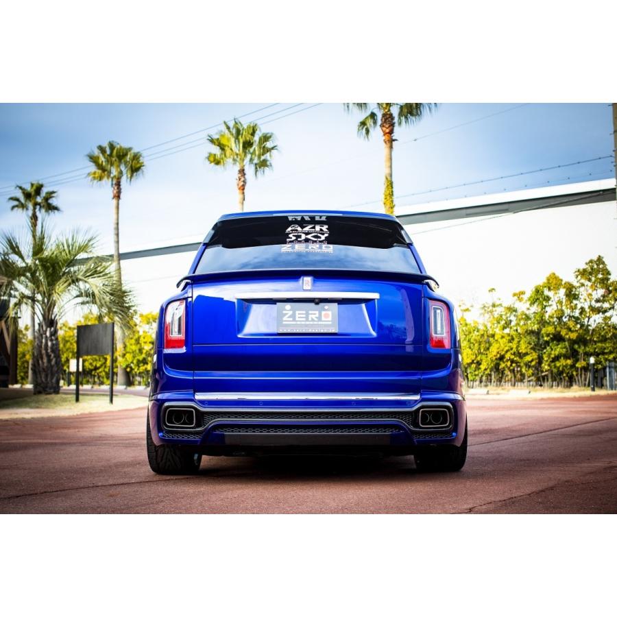 ゼロ デザイン ロールスロイス カリナン リア ハーフ スポイラー FRP