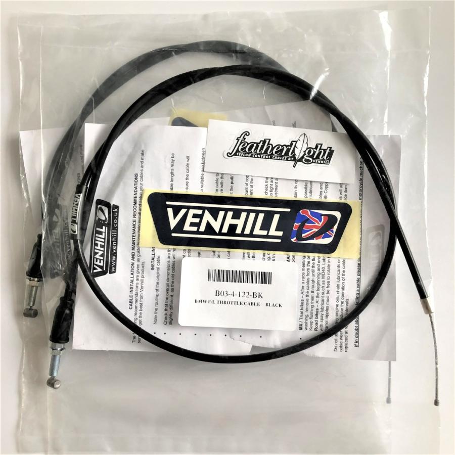 BMW　軽量　アクセルワイヤー　スロットルケーブル　ハイハンドル用　2本セット　モノレバー　R100RT　R80RT |  | 01