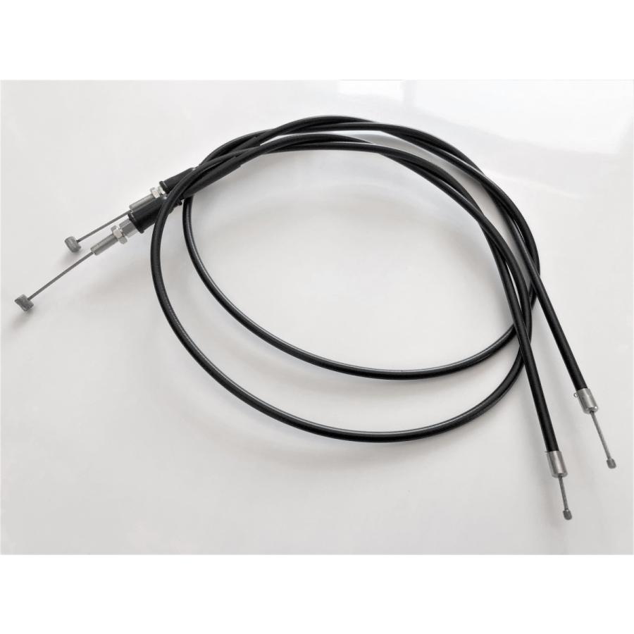 BMW　軽量　アクセルワイヤー　スロットルケーブル　ハイハンドル用　2本セット　モノレバー　R100RT　R80RT |  | 04