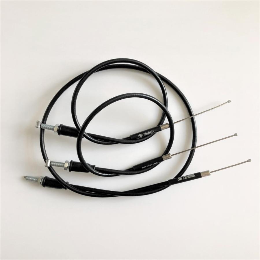 BMW　軽量　アクセルワイヤー　スロットルケーブル　ハイハンドル用　3本セット　ツインサス 1981〜1984年　R100RT　R80RT |  | 05