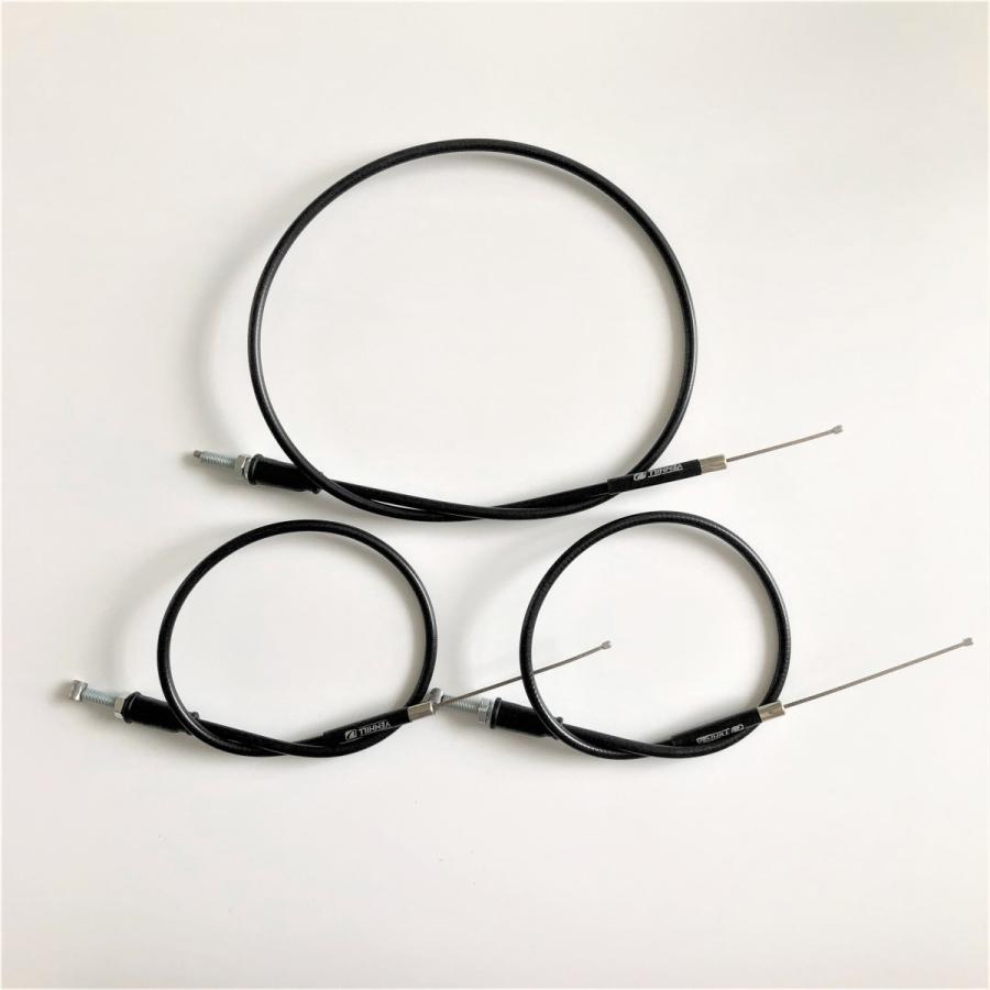 BMW　軽量　アクセルワイヤー　スロットルケーブル　3本セット　ツインサス 1981〜1984年　R100RS　R100CS　R100　R80 |  | 01