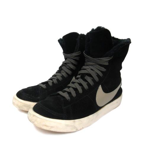 中古 ナイキ Nike Blazer High Roll Leather スニーカー ハイカット 裏ボア スエード 24 黒 ブラック 5354 0 レディース ベクトル 古着 001 ブランド古着販売のベクトル 通販 Yahoo ショッピング