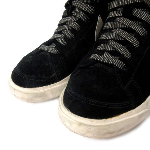 中古 ナイキ Nike Blazer High Roll Leather スニーカー ハイカット 裏ボア スエード 24 黒 ブラック 5354 0 レディース ベクトル 古着 001 ブランド古着販売のベクトル 通販 Yahoo ショッピング