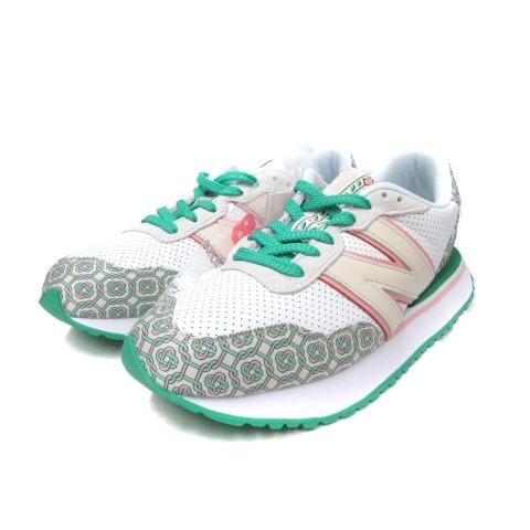 人気満点 中古 ニューバランス New Balance Casablanca 237 Ms237cba スニーカー カサブランカ コラボ 27cm ホワイト グリーン ピンク 靴 メンズ ベクトル 古着 大特価 Skylanceronline Com