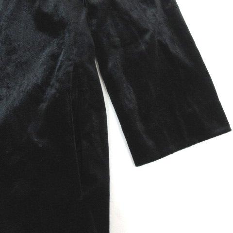 ブリスポイント Bliss Point ワンピース ベロア 長袖 ひざ丈 L 黒 ブラック レディース 001 ブランド古着販売のベクトル 通販 Yahoo ショッピング