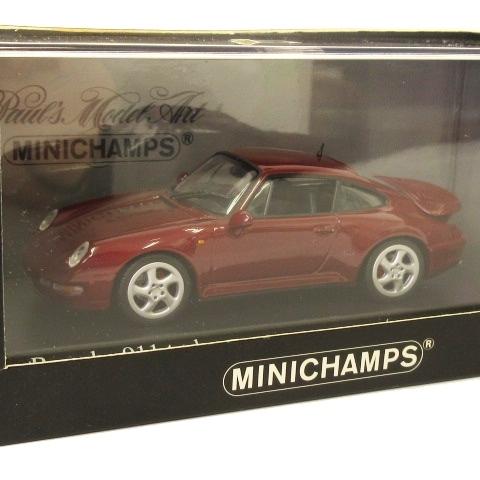 未使用品 ミニチャンプス MINICHAMPS ポルシェ Porsche 911 turbo 1995 1/43 ミニカー 自動車 模型 Red metallic 赤 レッド｜vectorpremium｜05