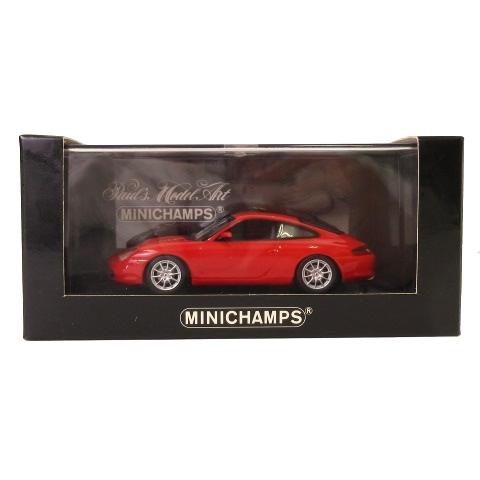 未使用品 ミニチャンプス MINICHAMPS ポルシェ Porsche 911 2001 1/43 ミニカー 自動車 模型 Red 赤 レッド｜vectorpremium