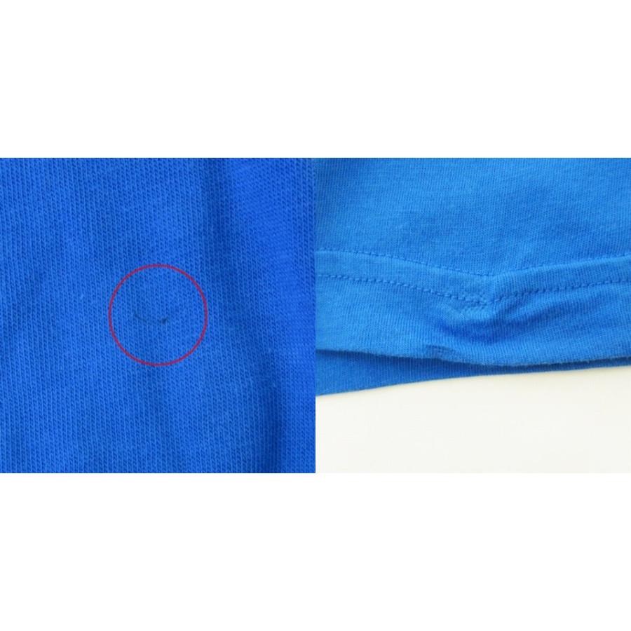 ディーゼル DIESEL Tシャツ カットソー 半袖 クルーネック ロゴ コットン T-DIEGOS-E2 青 ブルー L トップス  メンズ｜vectorpremium｜09