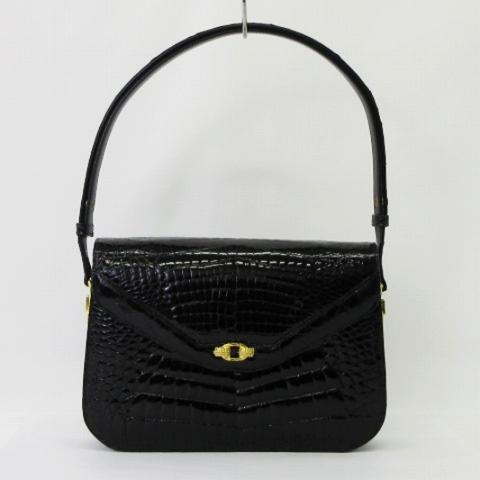 ジェニュインクロコダイルスキン GENUINE CROCODILE SKIN ショルダー 