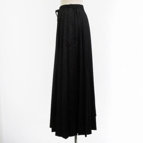 未使用品 カフネ cafune タグ付き プリーツ スカート ロング イージー  