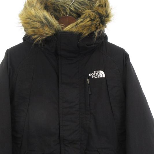 ザノースフェイス THE NORTH FACE ELEBUS JACKET エレバス ダウン ジャケット フード ファー ND91643 黒 ブラック XS アウター メンズ｜vectorpremium｜03