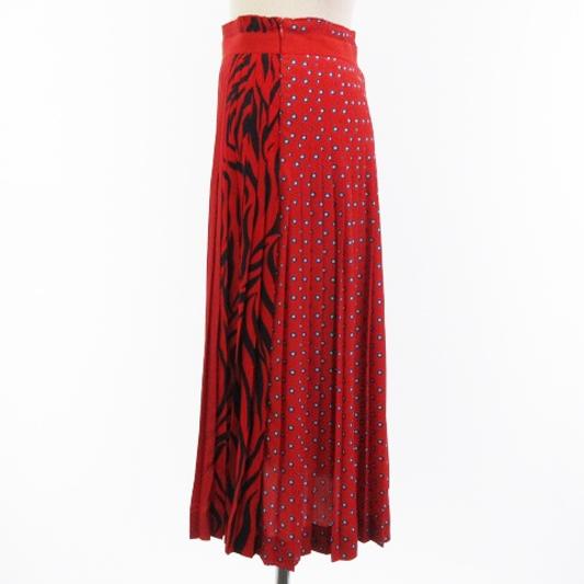 エルマノシェルビーノ ERMANNO SCERVINO 良品 GONNA CON PIEGHE SKIRT  