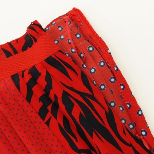 エルマノシェルビーノ ERMANNO SCERVINO 良品 GONNA CON PIEGHE SKIRT  