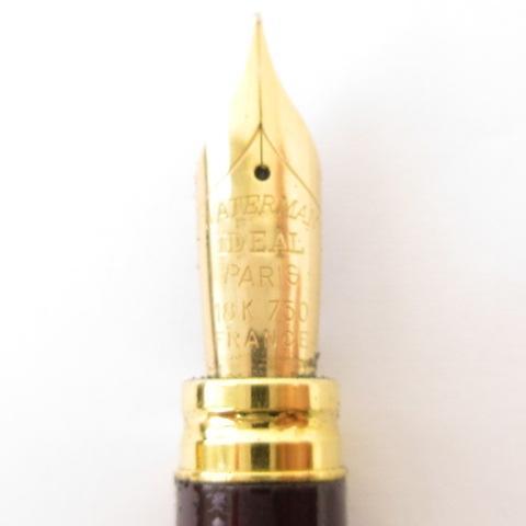 Waterman IDEAL 万年筆 18Kゴールド WATERMAN ウォーターマン IDEAL 万年筆 筆記用具 文房具 ペン先