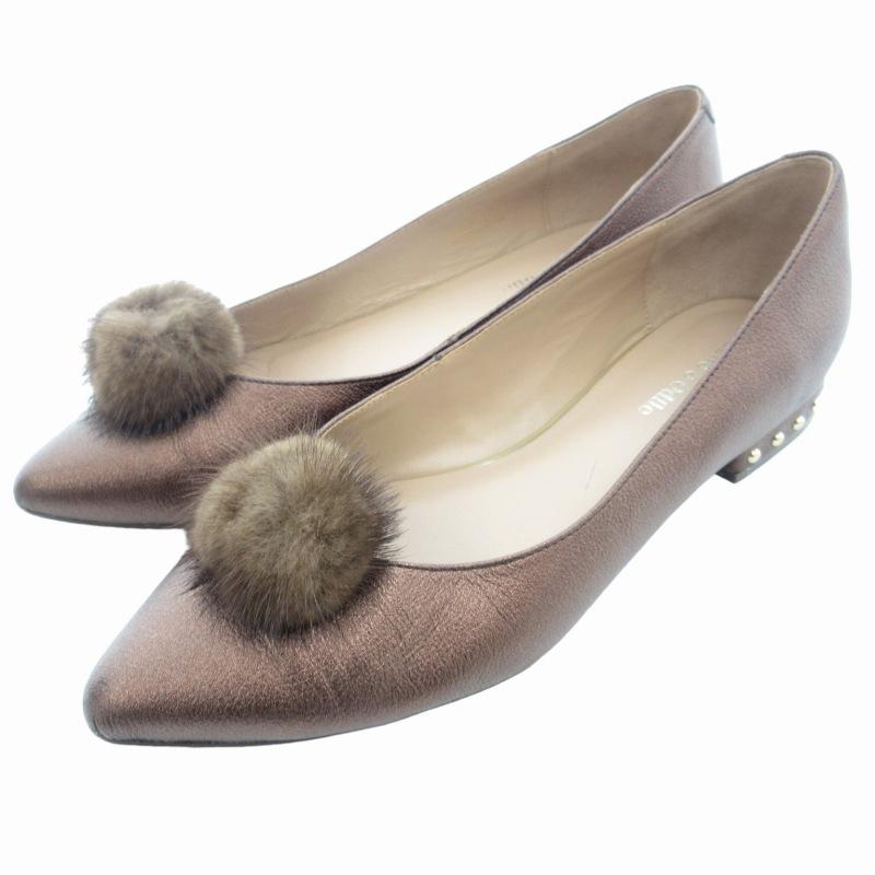 新品Odette e Odile ポインテッドトゥ シューズ24.5