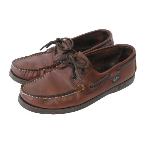 パラブーツ Paraboot バース BARTH デッキシューズ モカシン レザー 